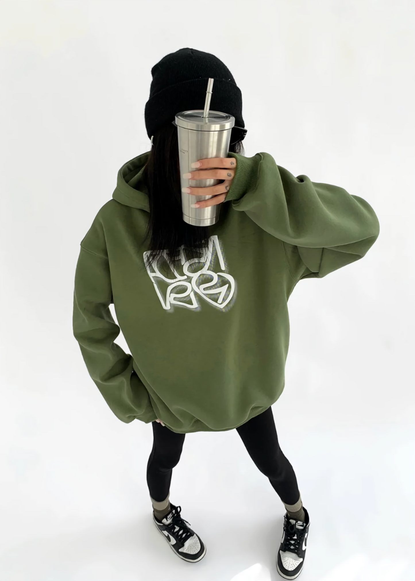 Logo Big Silhouette Hoodie / AS1141