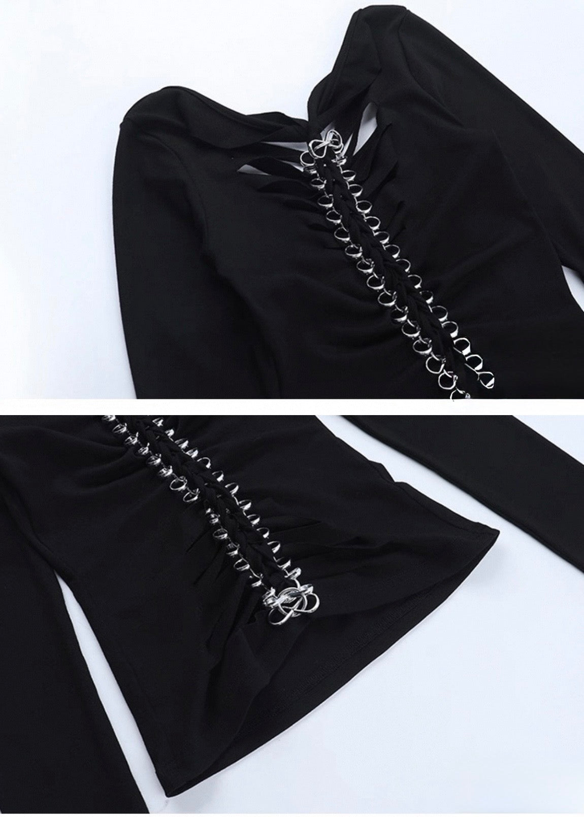 スケルトンロングスリーブシャツ / VO1305