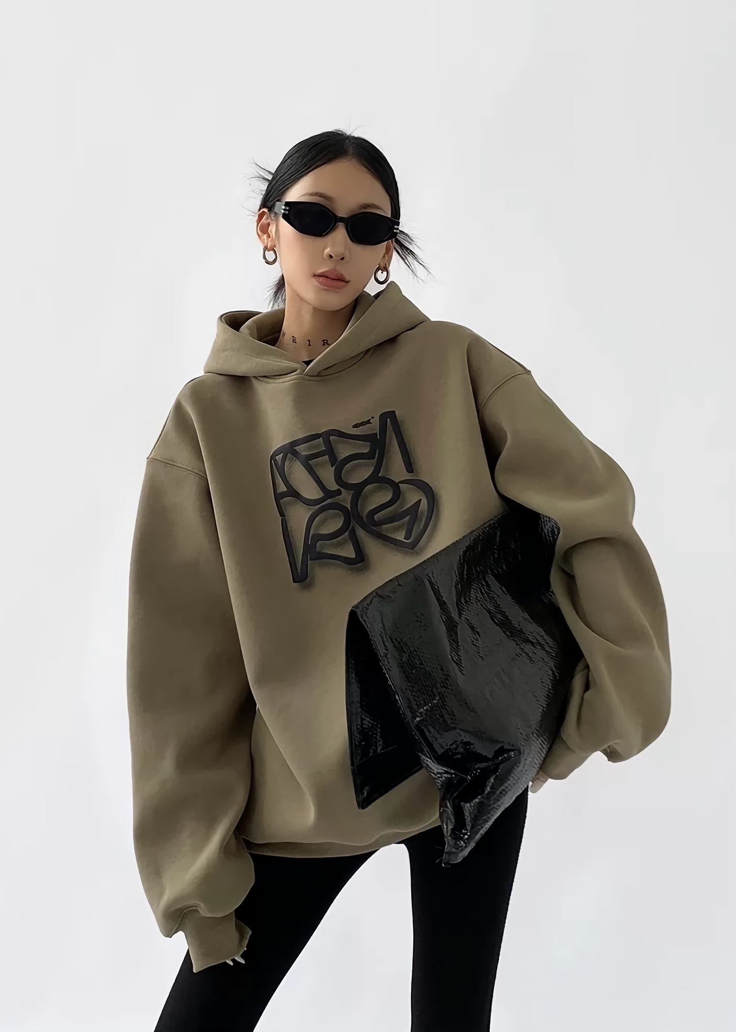 Logo Big Silhouette Hoodie / AS1141