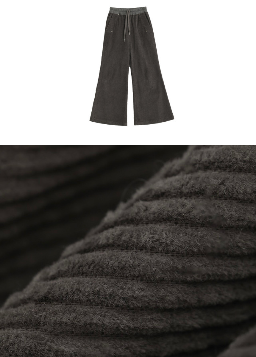 loose fit corduroy pants / AS1186