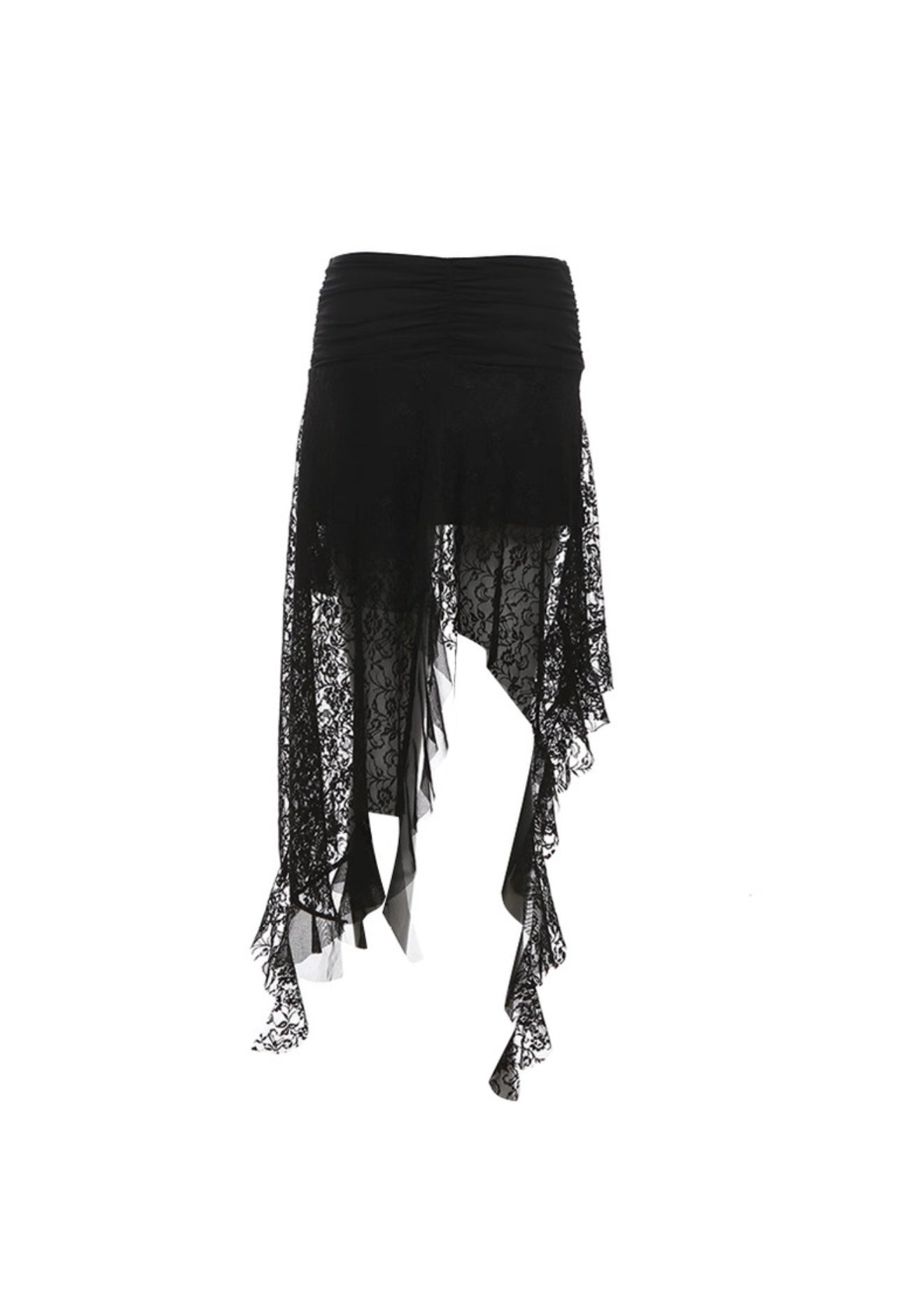 レースイレギュラーヘムスカート / VO1252