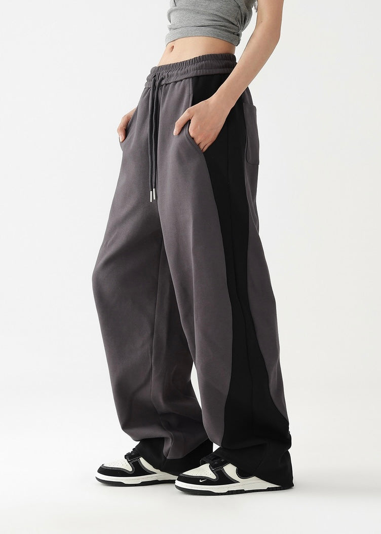 Relaxed loose line pants / AS1219