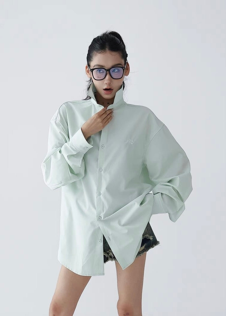 Loose casual relaxed shirt / AS1274
