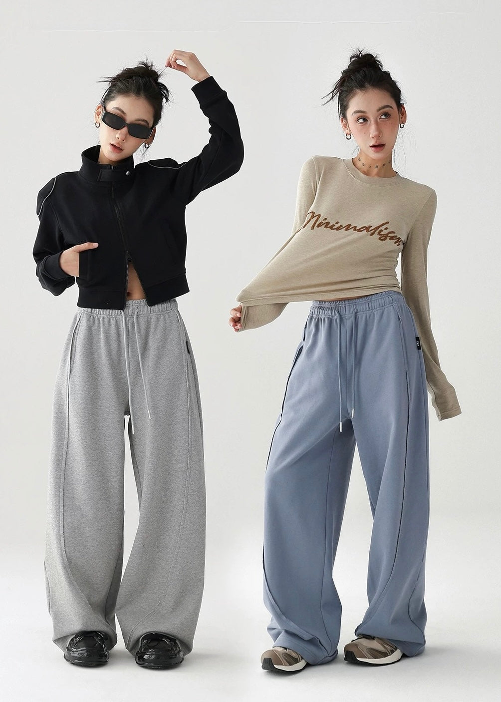 Drawstring waist pants / AS1191
