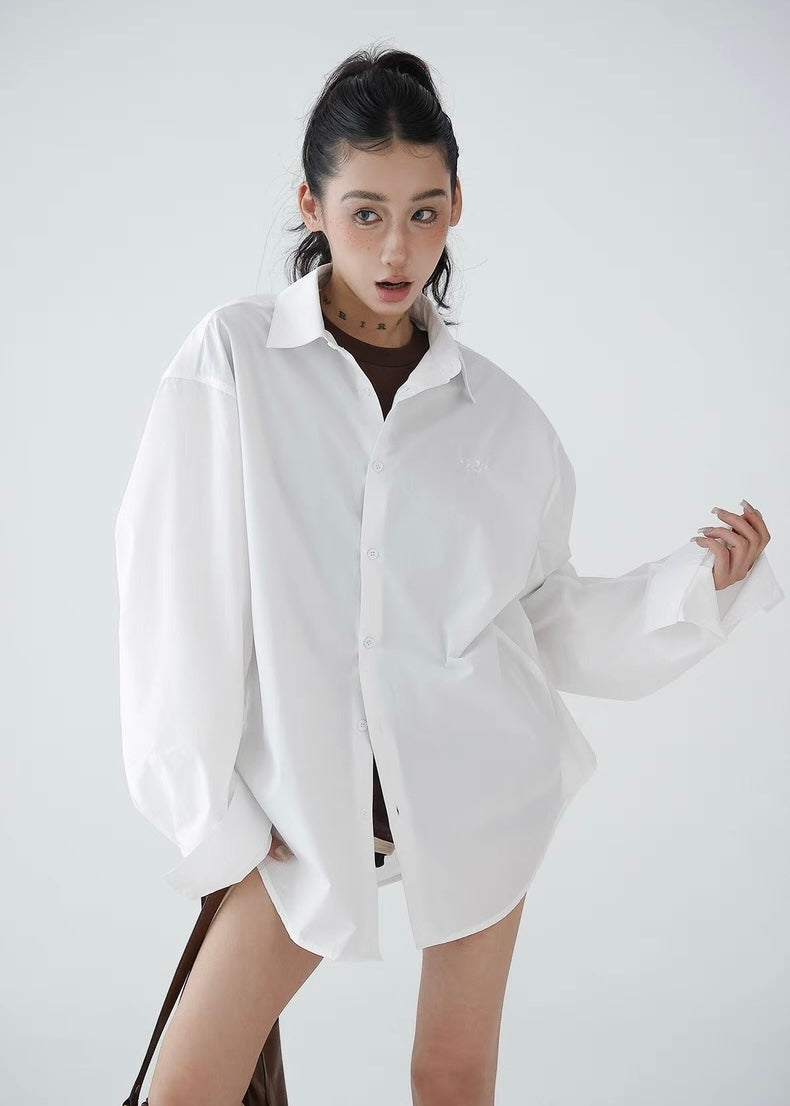 Loose casual relaxed shirt / AS1274