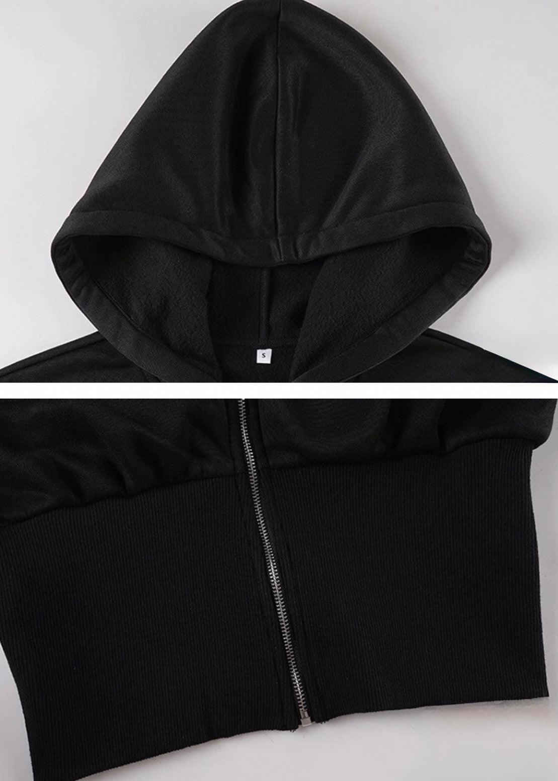 クロップドジップフーディー / VO1298