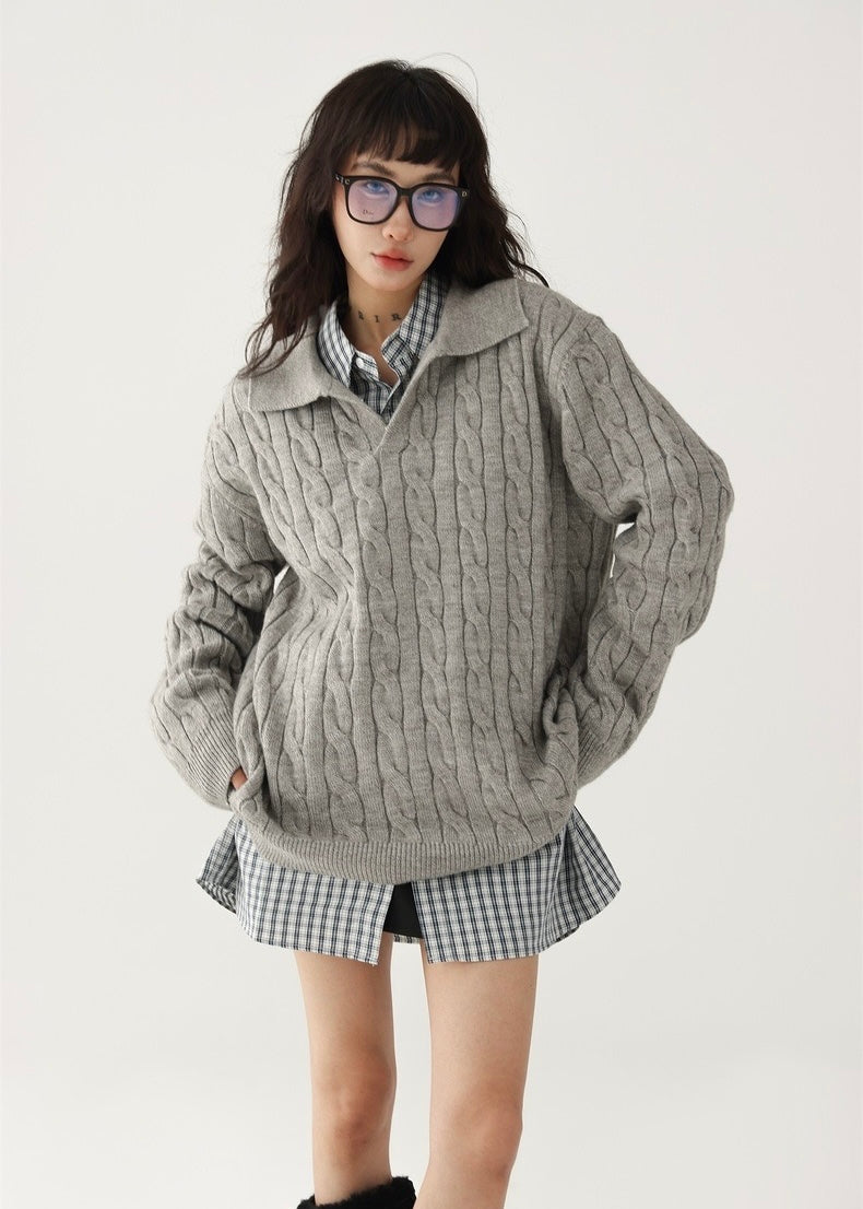 Polo neck sweater / AS1215