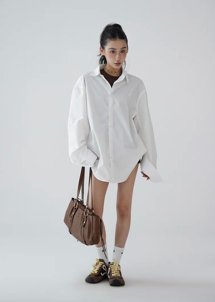 Loose casual relaxed shirt / AS1274