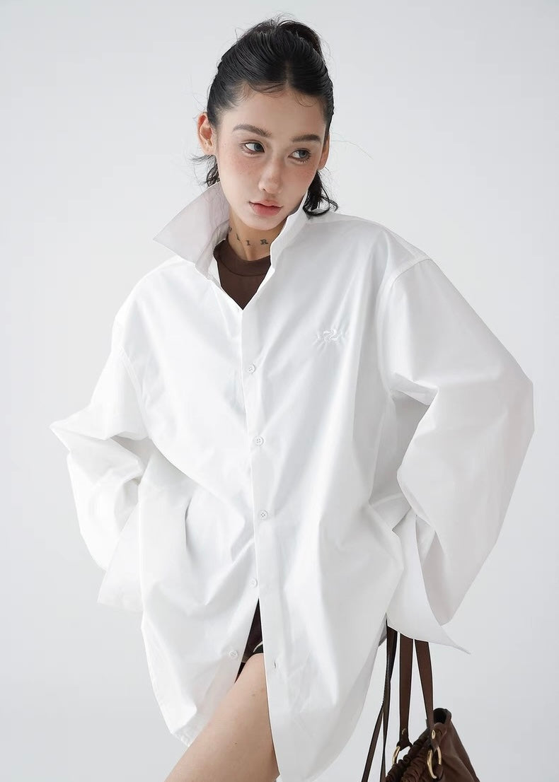 Loose casual relaxed shirt / AS1274