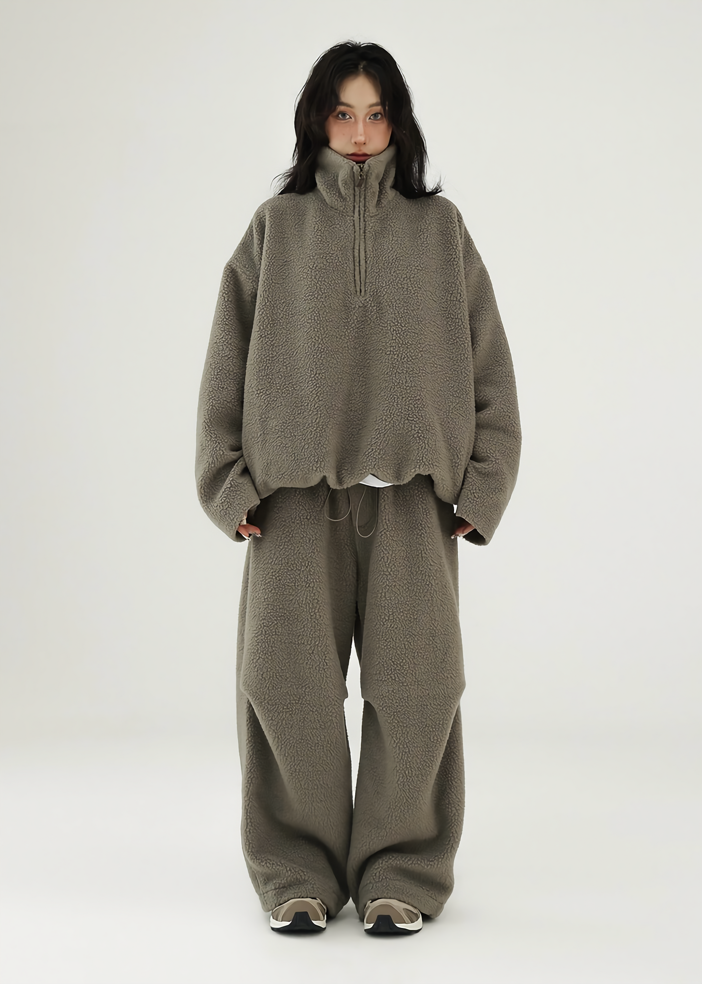 Half zip fleece setup / AS1155