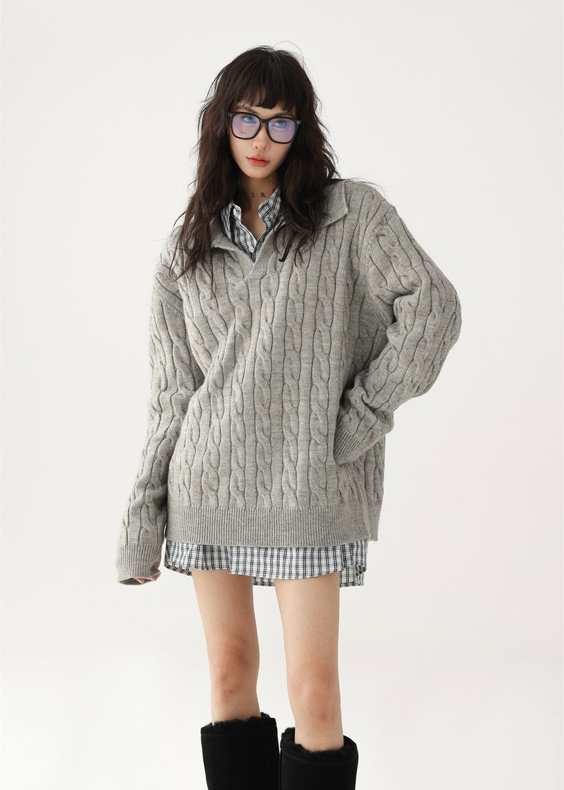 Polo neck sweater / AS1215
