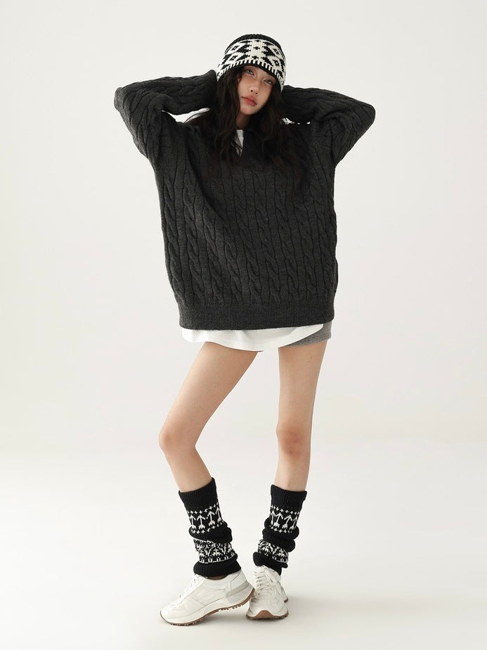 Polo neck sweater / AS1215