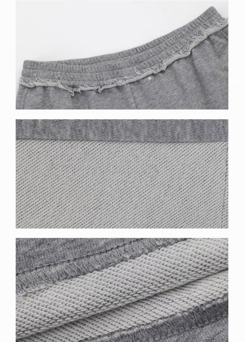 Design contrast sweatpants / AS1325