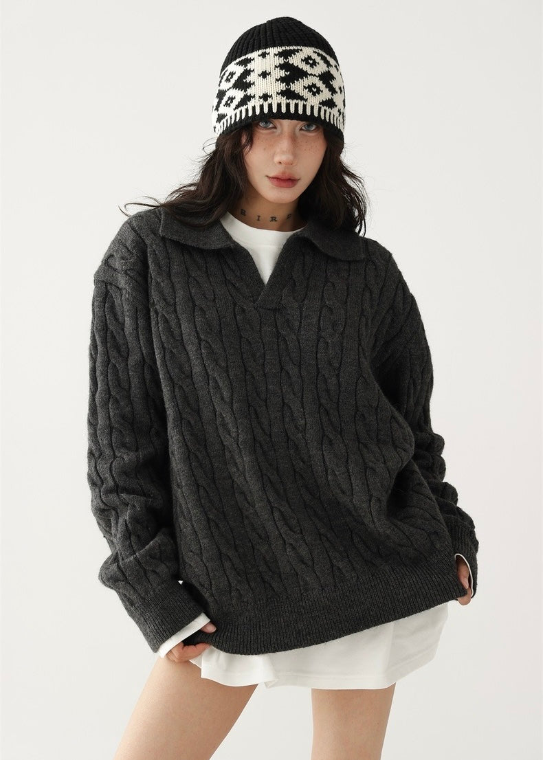 Polo neck sweater / AS1215