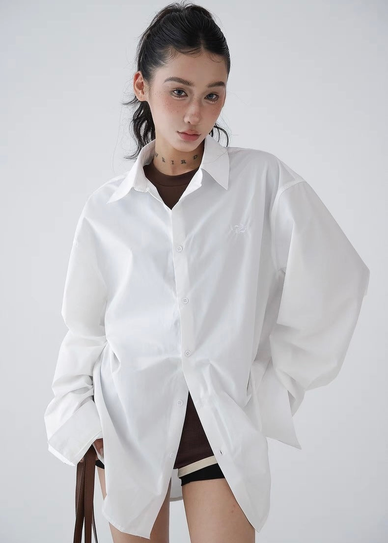 Loose casual relaxed shirt / AS1274