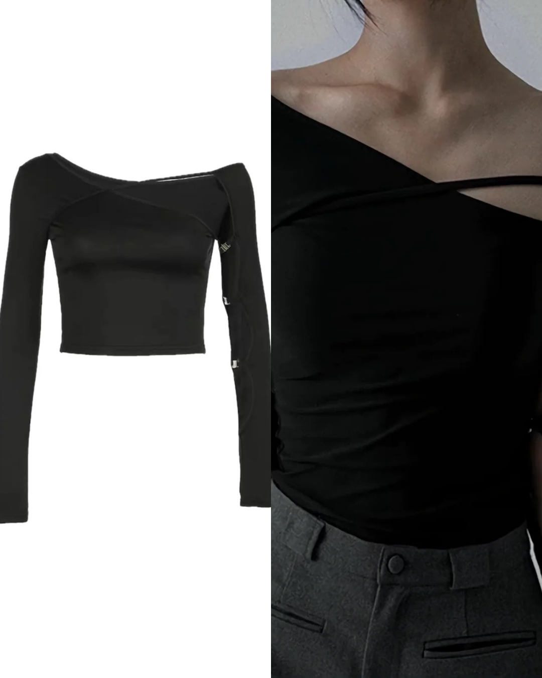 カットアウトデザイントップス / vo1280