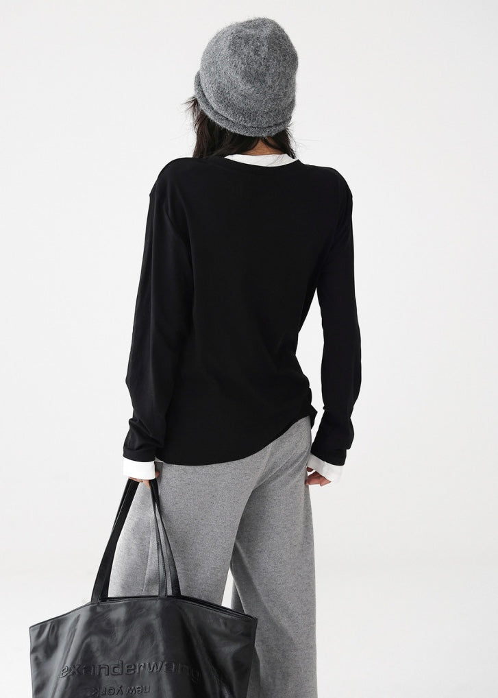 Two-piece long sleeve shirt / AS1193