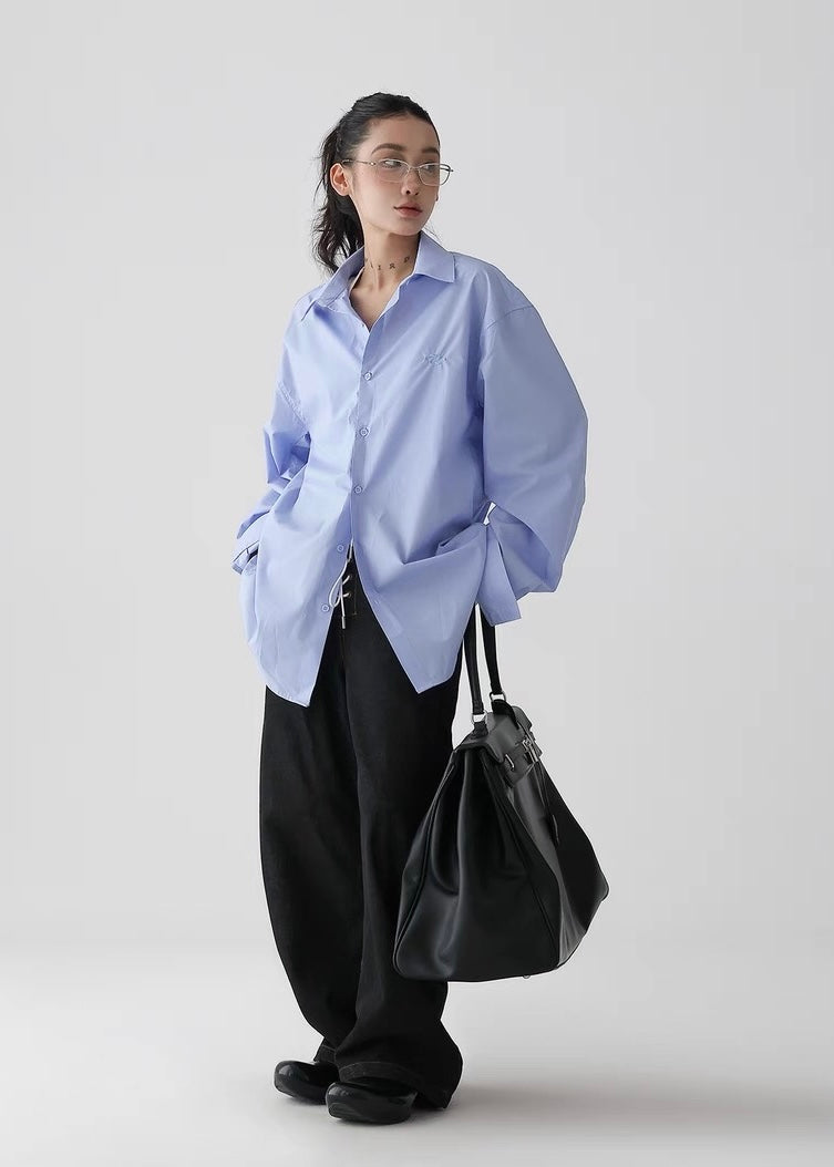 Loose casual relaxed shirt / AS1274