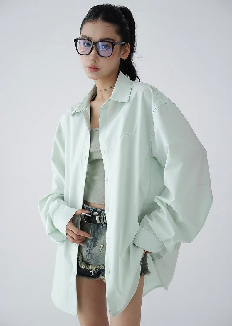 Loose casual relaxed shirt / AS1274