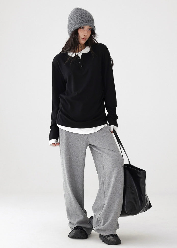 Two-piece long sleeve shirt / AS1193