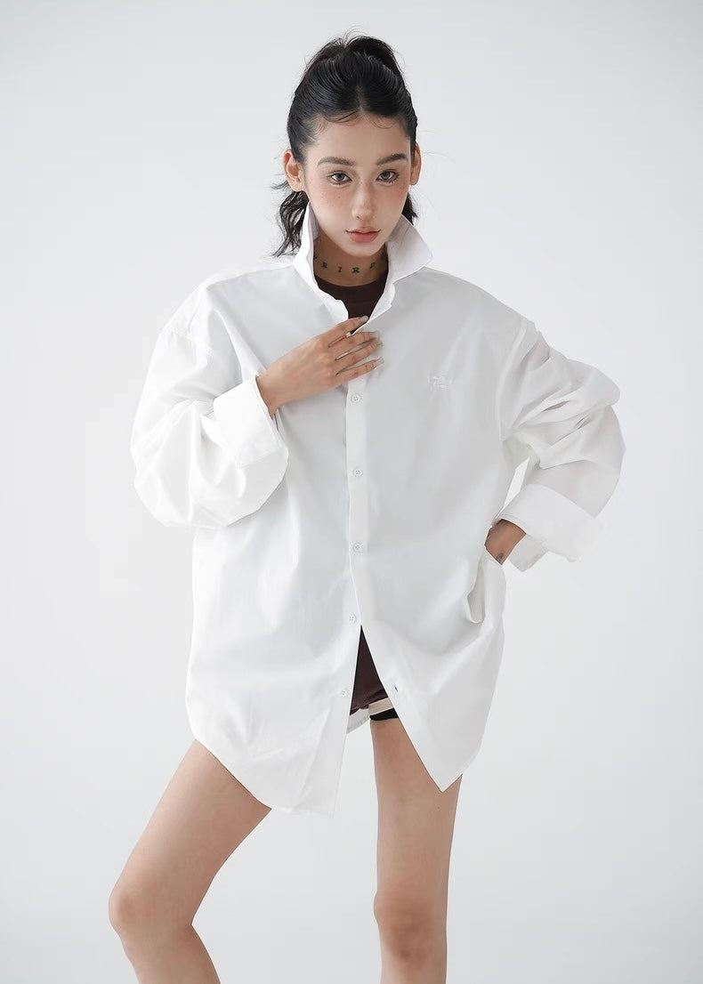 Loose casual relaxed shirt / AS1274