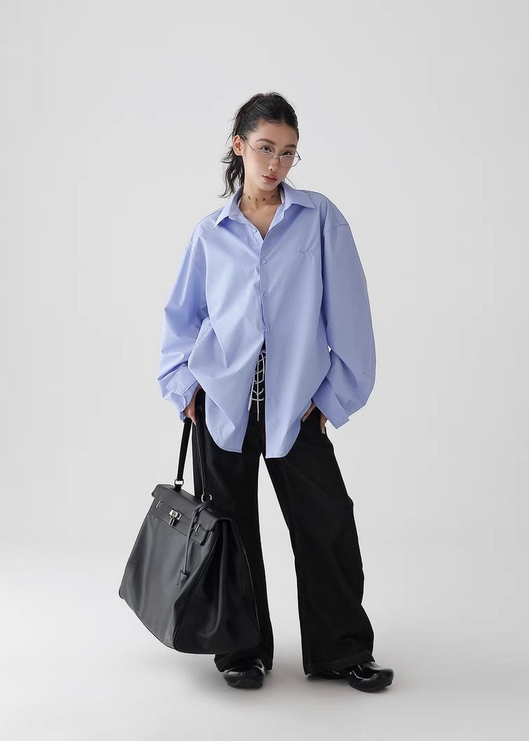 Loose casual relaxed shirt / AS1274