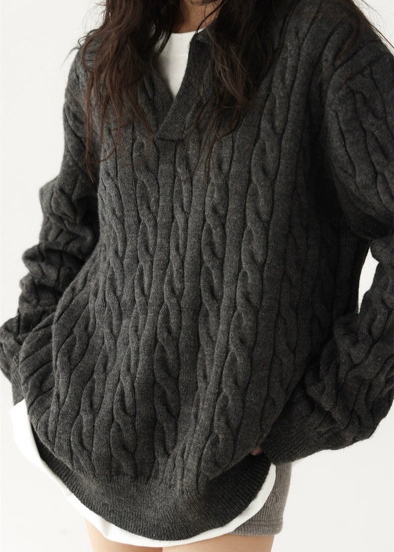 Polo neck sweater / AS1215