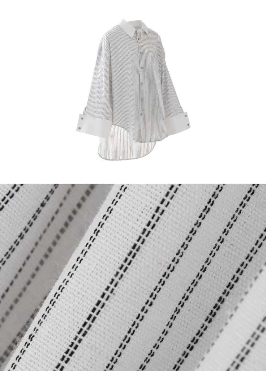 Striped design style shirt / AS1320