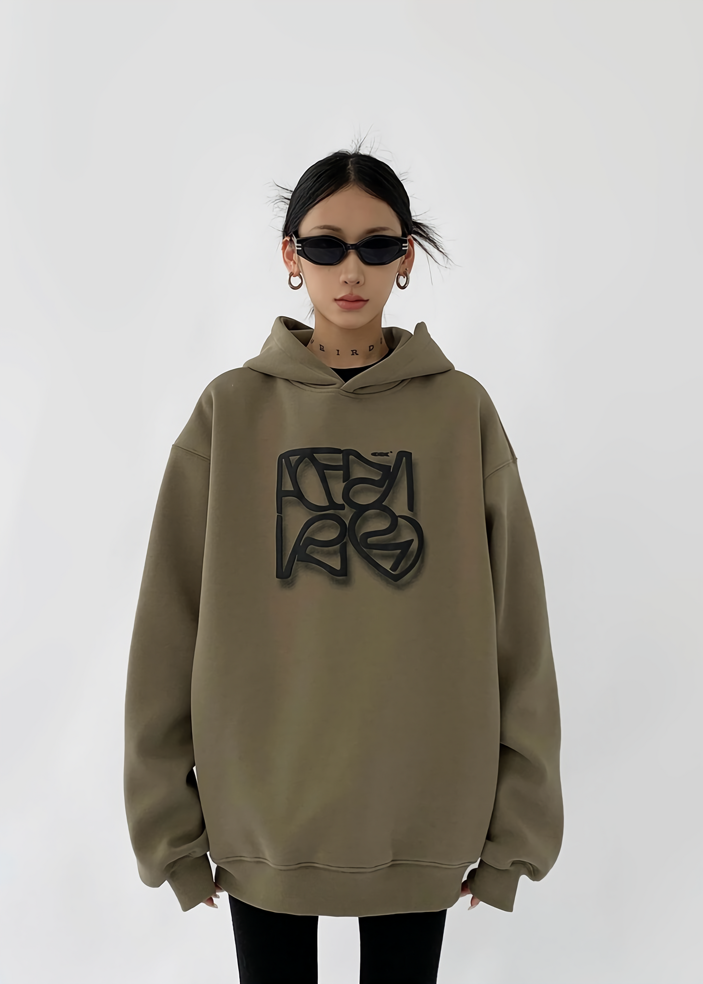 Logo Big Silhouette Hoodie / AS1141