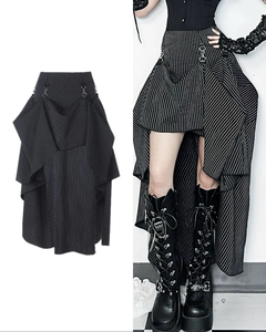 ストライプヘムスカート / vo1287