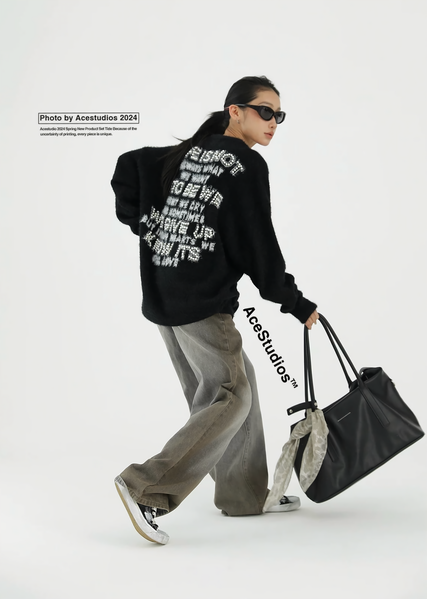 industry gradient wash jeans / AS1126