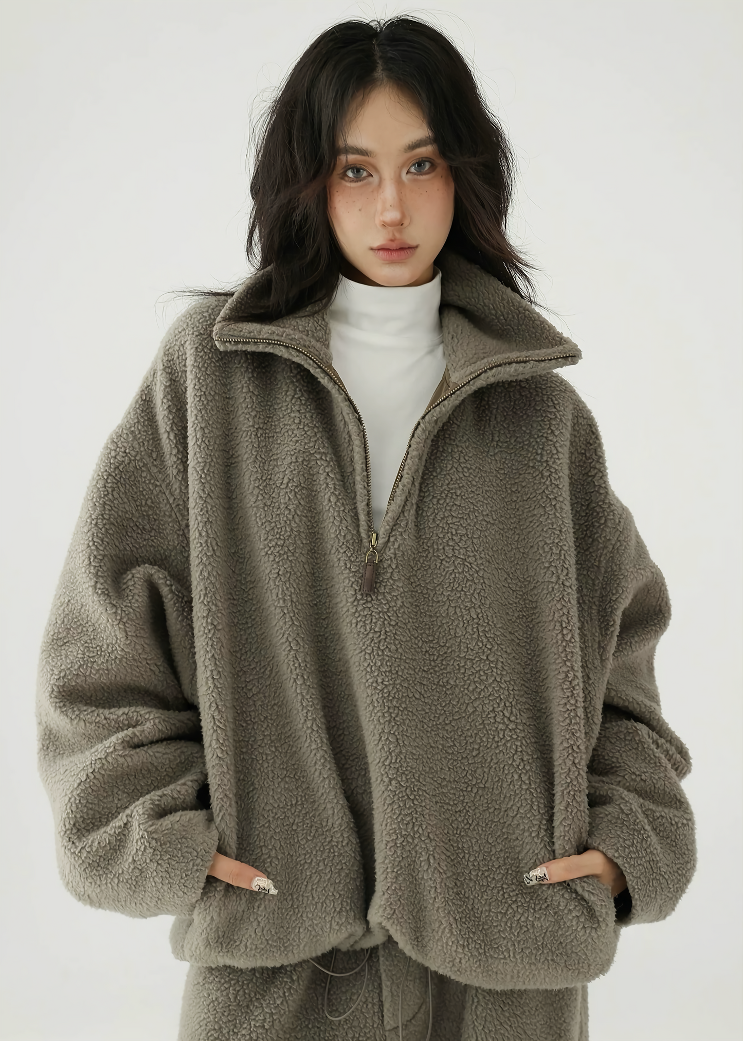 Half zip fleece setup / AS1155
