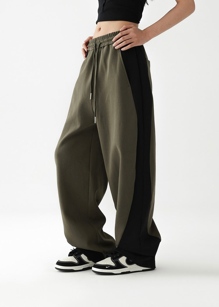 Relaxed loose line pants / AS1219