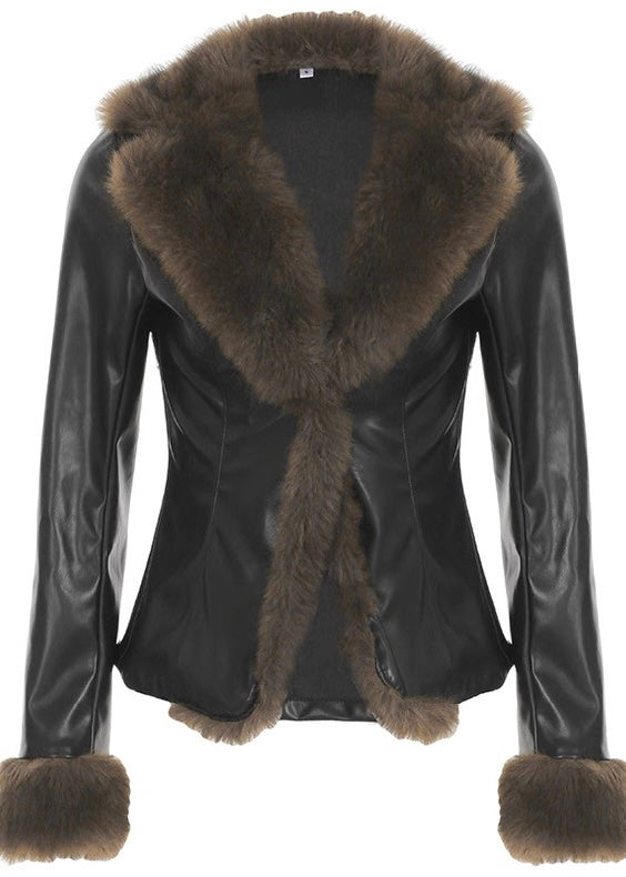 PUレザージャケット / vo1286