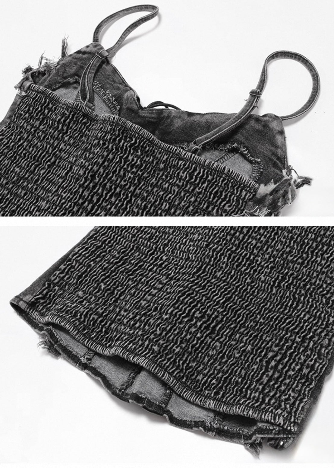 デニムパッチワークキャミソール / VO1253