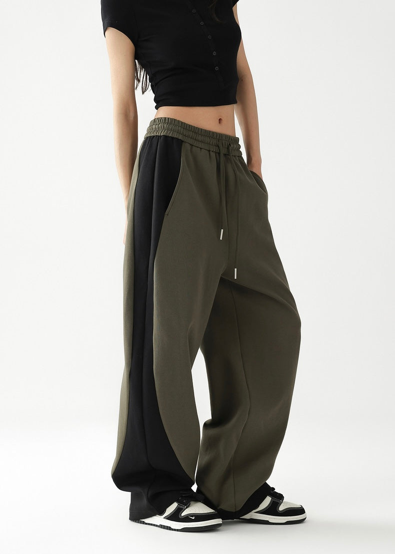Relaxed loose line pants / AS1219