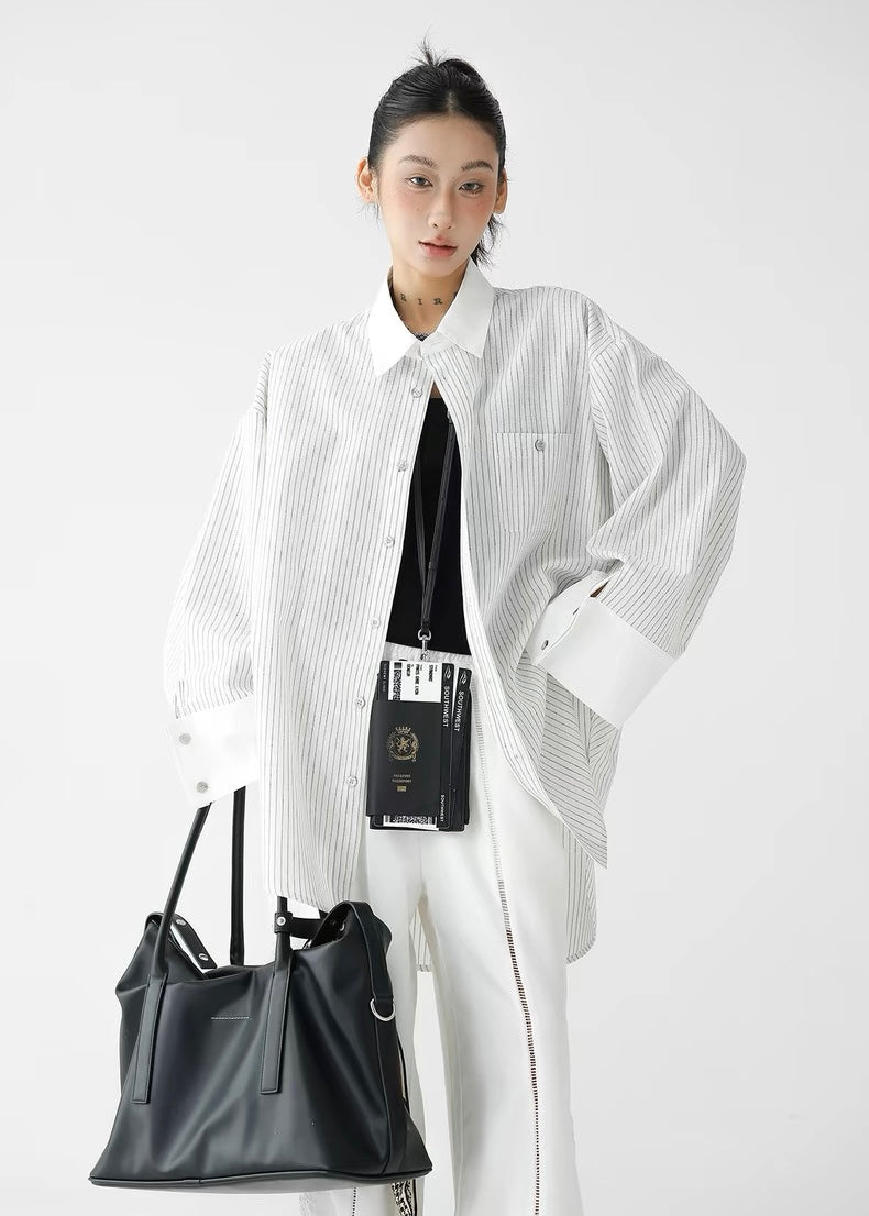 Striped design style shirt / AS1320