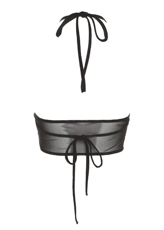 スカルダイヤモンドホルターストラップベスト / VO1104