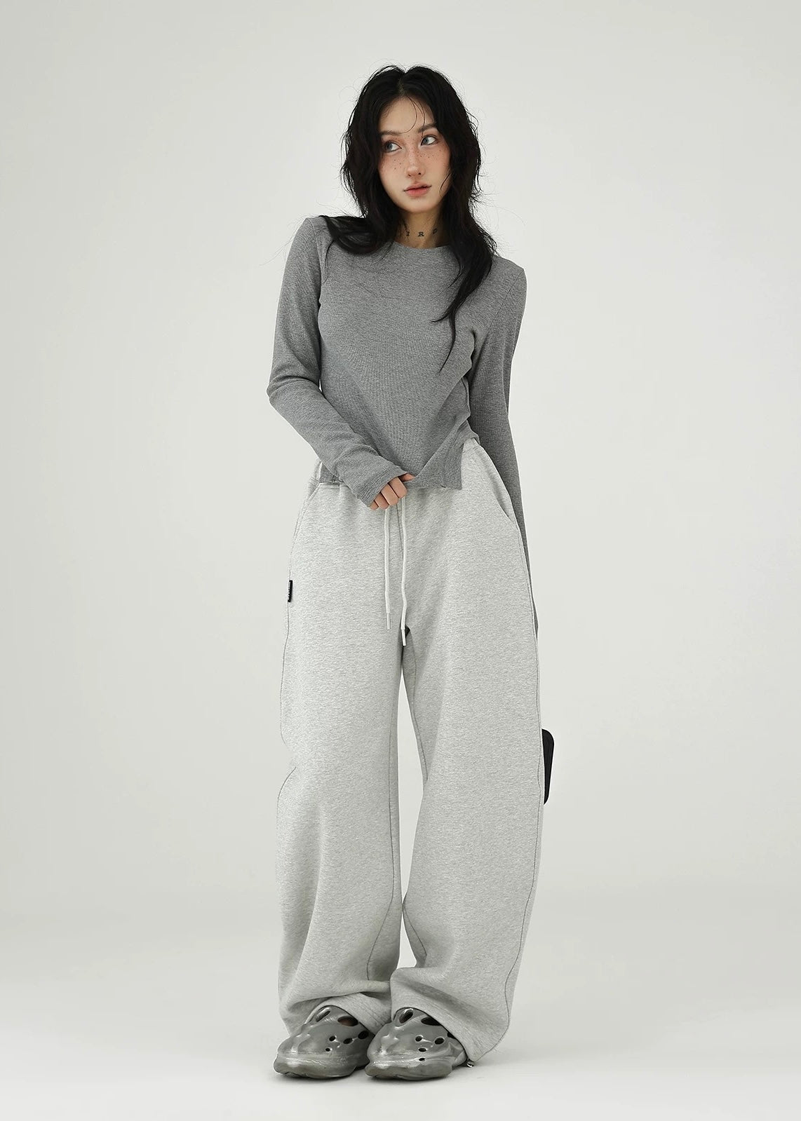 banana leg pants / AS1157