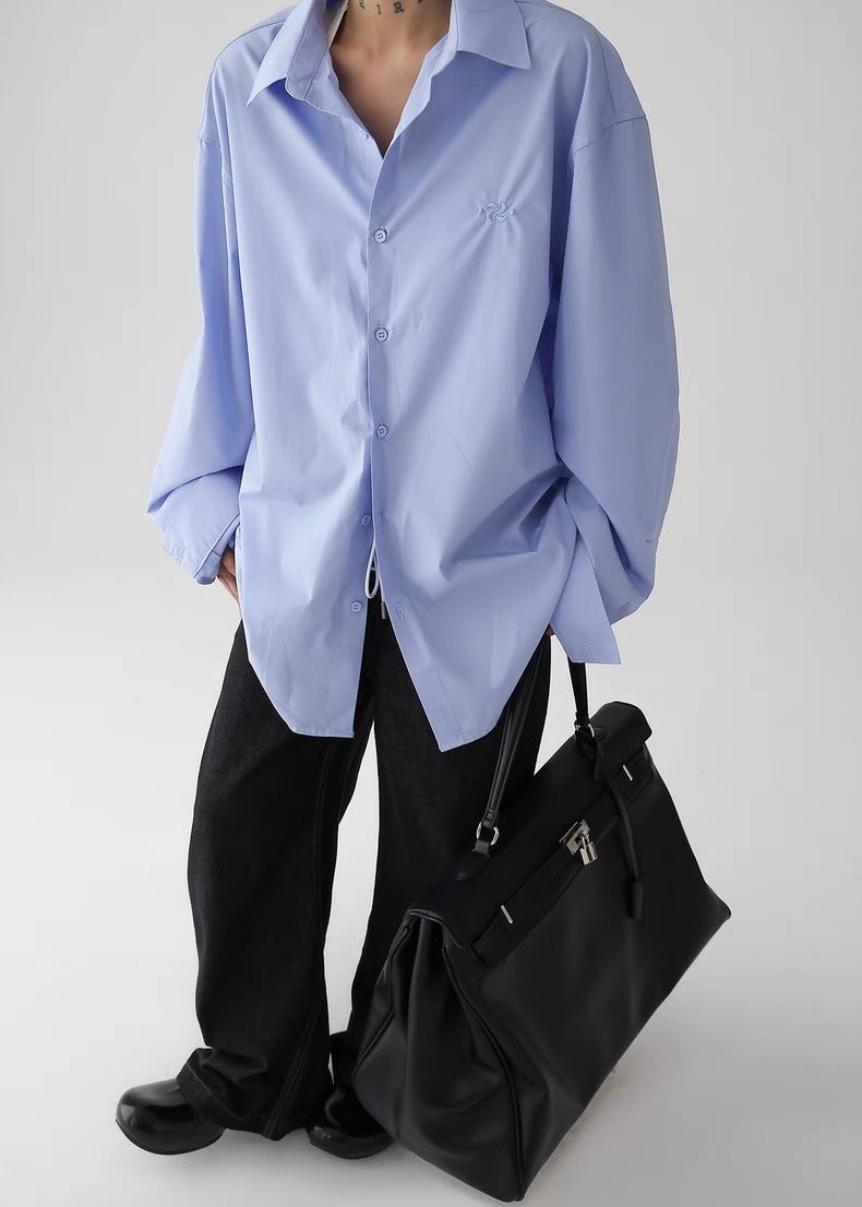 Loose casual relaxed shirt / AS1274