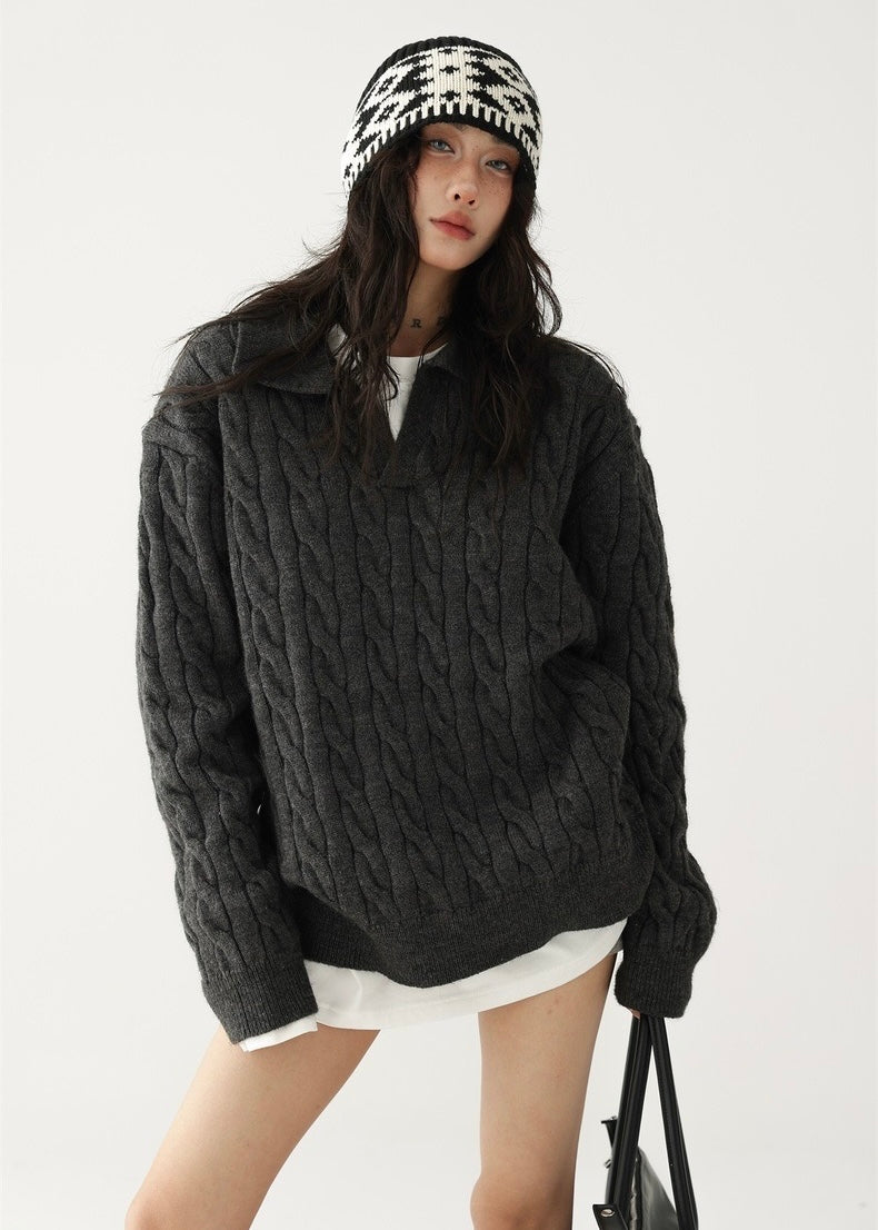 Polo neck sweater / AS1215
