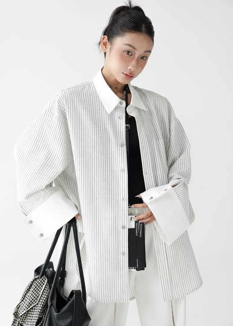 Striped design style shirt / AS1320