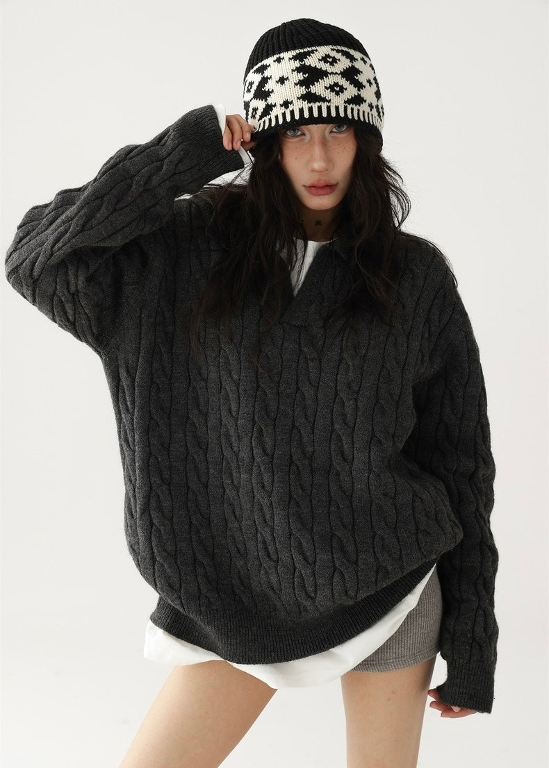 Polo neck sweater / AS1215