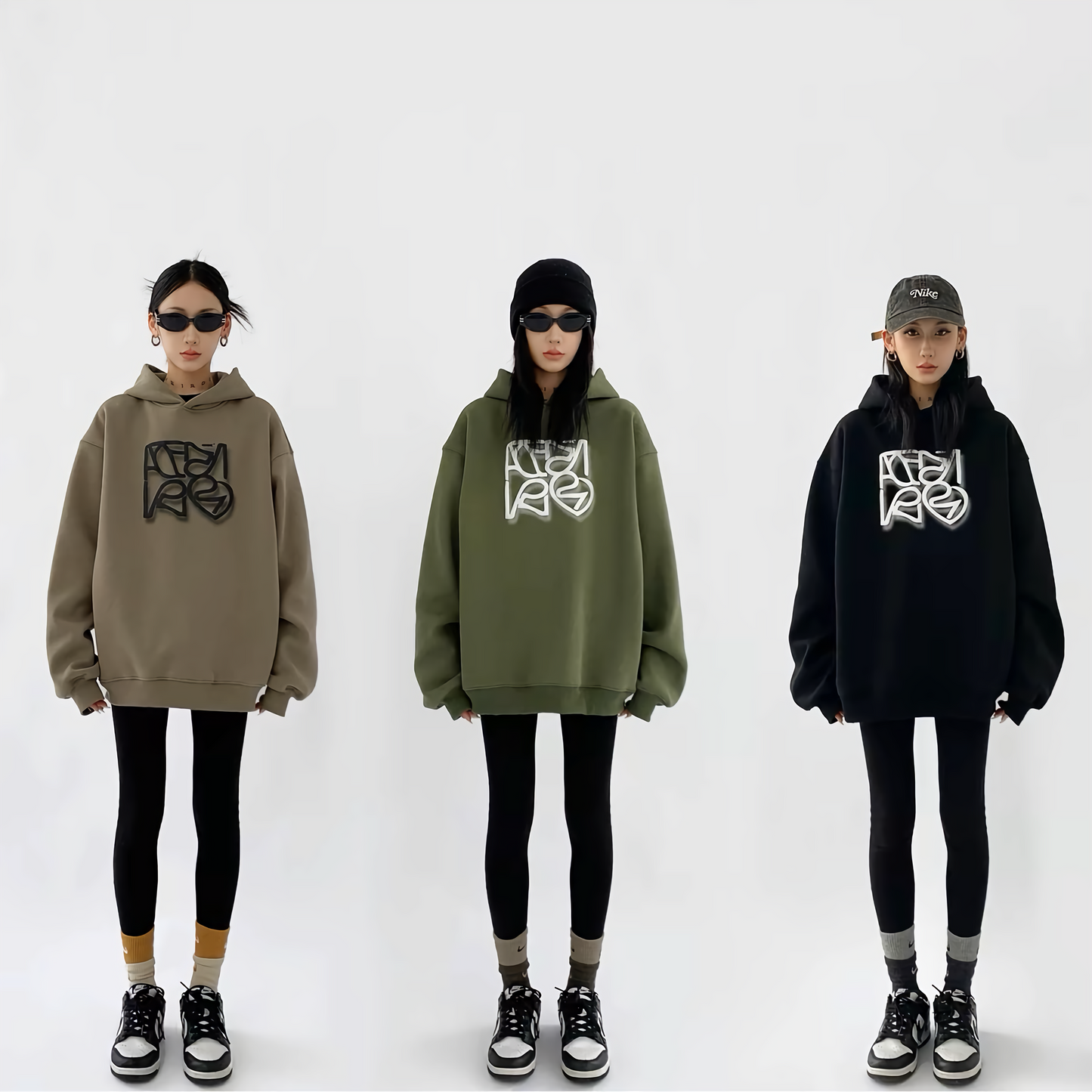 Logo Big Silhouette Hoodie / AS1141