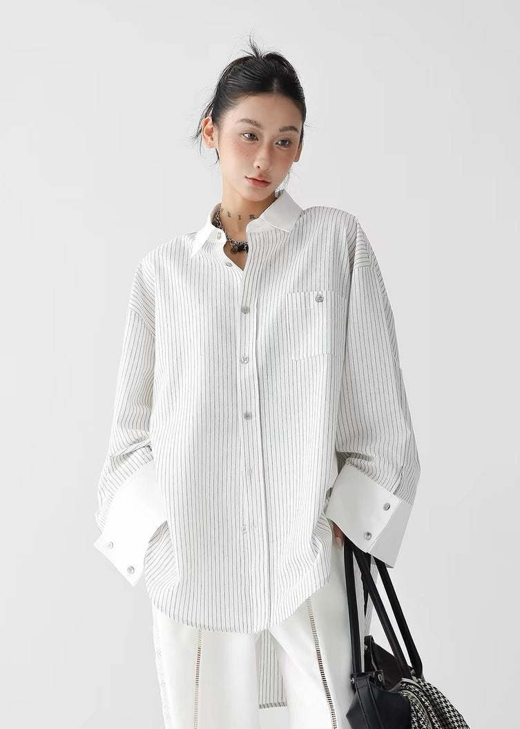 Striped design style shirt / AS1320
