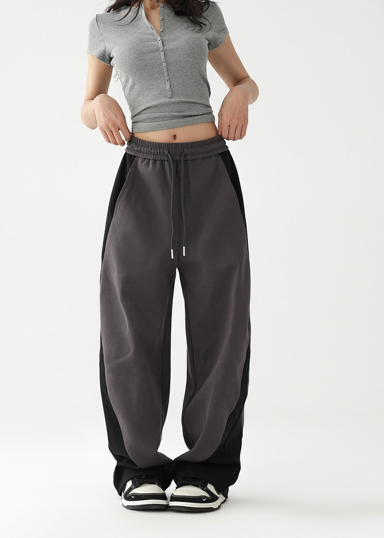 Relaxed loose line pants / AS1219