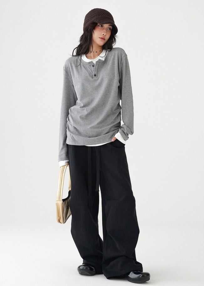 Two-piece long sleeve shirt / AS1193