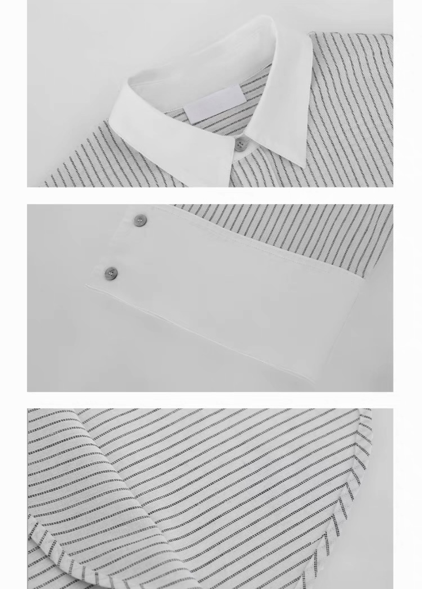Striped design style shirt / AS1320