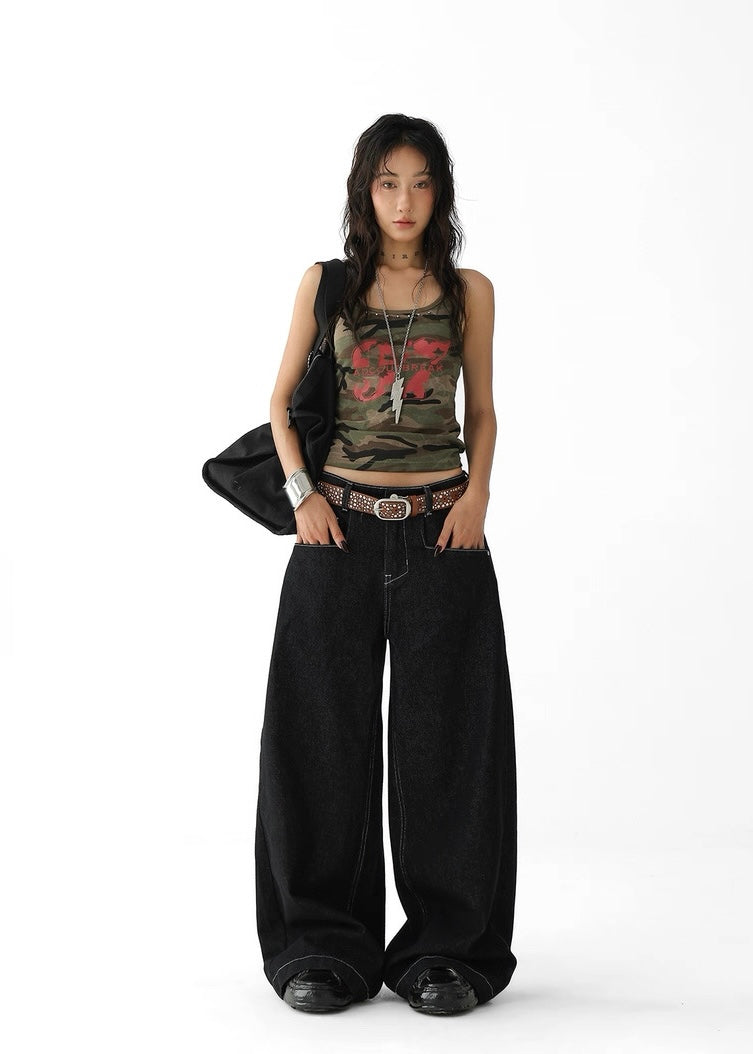Designer loose mop pants / AS1326
