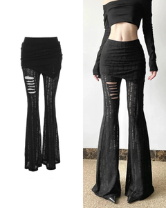 カットアウトフレアパンツ / VO1249